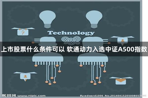 上市股票什么条件可以 软通动力入选中证A500指数