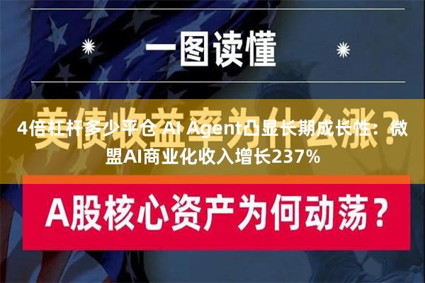 4倍杠杆多少平仓 AI Agent凸显长期成长性：微盟AI商业化收入增长237%