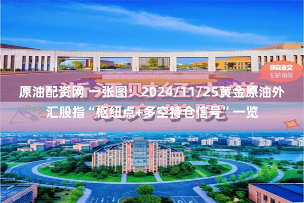 原油配资网 一张图：2024/11/25黄金原油外汇股指“枢纽点+多空持仓信号”一览