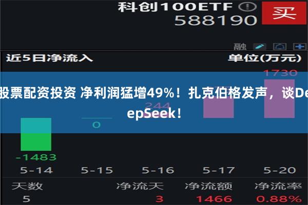 股票配资投资 净利润猛增49%！扎克伯格发声，谈DeepSeek！