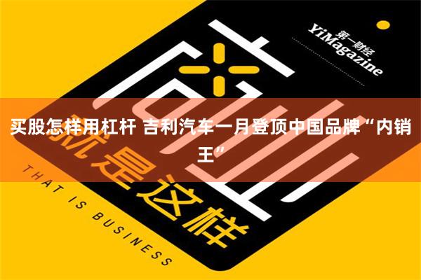 买股怎样用杠杆 吉利汽车一月登顶中国品牌“内销王”