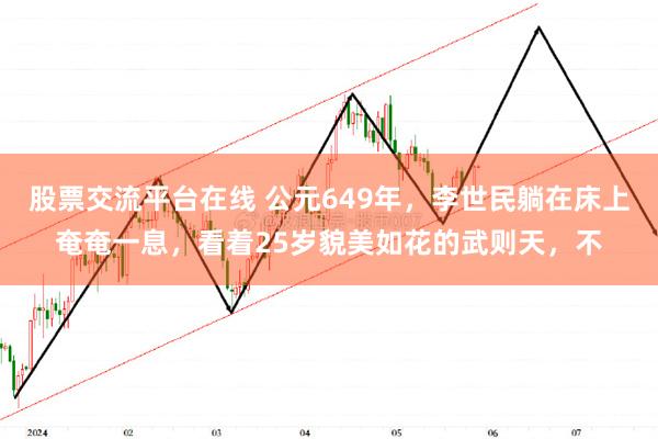 股票交流平台在线 公元649年，李世民躺在床上奄奄一息，看着25岁貌美如花的武则天，不