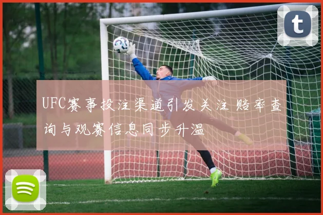 UFC赛事投注渠道引发关注 赔率查询与观赛信息同步升温